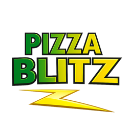 Pizza Blitz logo.